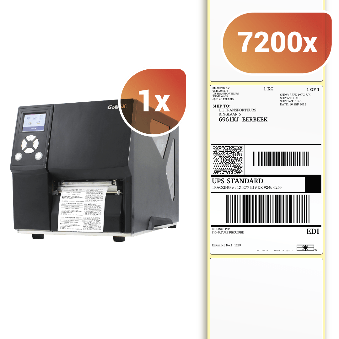 Startset A6 verzendetiketten ZX420i main image
